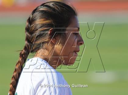 Thumbnail 1 in Santa Ana Valley vs Rancho Alamitos  (Westminster Girls Soccer Tournament) photogallery.