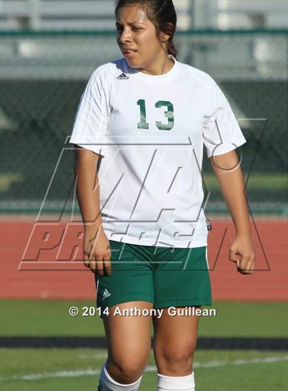 Thumbnail 3 in Santa Ana Valley vs Rancho Alamitos  (Westminster Girls Soccer Tournament) photogallery.