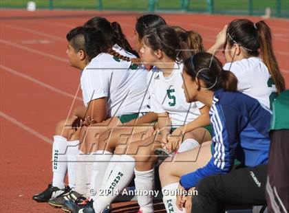 Thumbnail 1 in Santa Ana Valley vs Rancho Alamitos  (Westminster Girls Soccer Tournament) photogallery.