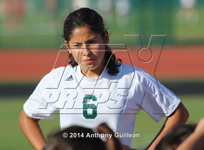 Thumbnail 1 in Santa Ana Valley vs Rancho Alamitos  (Westminster Girls Soccer Tournament) photogallery.