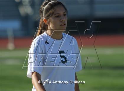 Thumbnail 3 in Santa Ana Valley vs Rancho Alamitos  (Westminster Girls Soccer Tournament) photogallery.