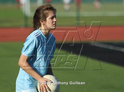 Thumbnail 1 in Santa Ana Valley vs Rancho Alamitos  (Westminster Girls Soccer Tournament) photogallery.