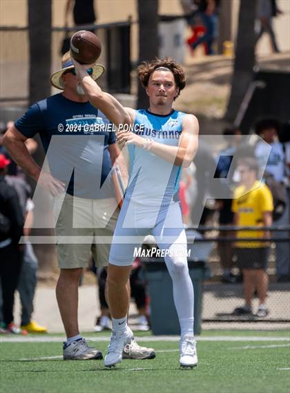 Thumbnail 3 in Holtville vs Otay Ranch (SDSU 7 on 7 Tournament) photogallery.