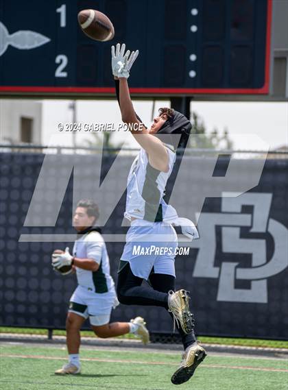 Thumbnail 2 in Holtville vs Otay Ranch (SDSU 7 on 7 Tournament) photogallery.