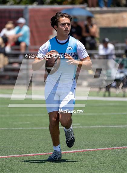 Thumbnail 2 in Holtville vs Otay Ranch (SDSU 7 on 7 Tournament) photogallery.