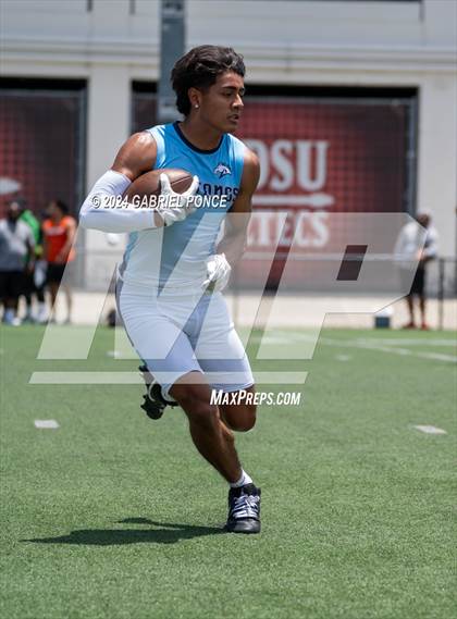 Thumbnail 1 in Holtville vs Otay Ranch (SDSU 7 on 7 Tournament) photogallery.