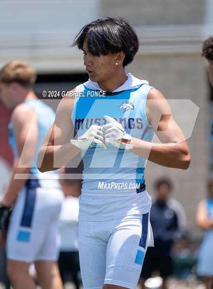 Thumbnail 3 in Holtville vs Otay Ranch (SDSU 7 on 7 Tournament) photogallery.
