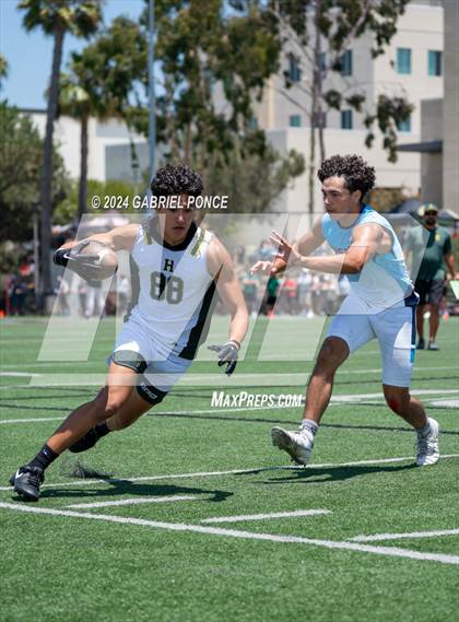 Thumbnail 1 in Holtville vs Otay Ranch (SDSU 7 on 7 Tournament) photogallery.