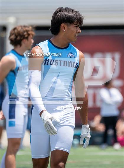 Thumbnail 2 in Holtville vs Otay Ranch (SDSU 7 on 7 Tournament) photogallery.