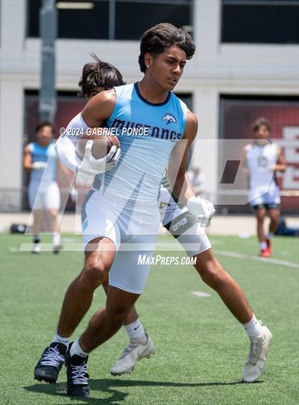 Thumbnail 2 in Holtville vs Otay Ranch (SDSU 7 on 7 Tournament) photogallery.