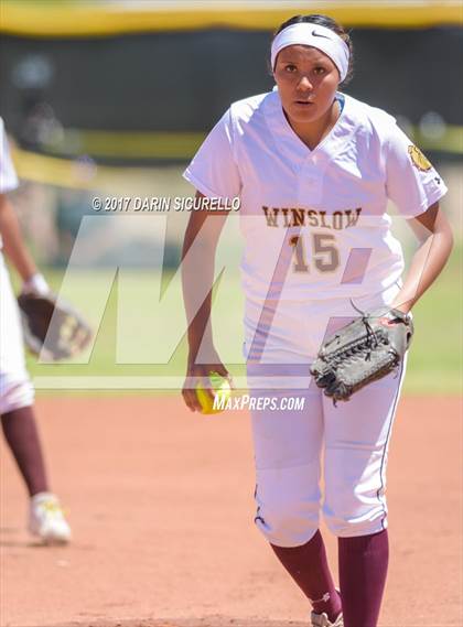 Thumbnail 3 in Empire vs. Winslow (AIA Division 3A Round 1 Playoff) photogallery.
