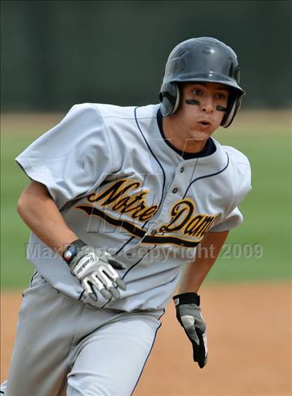 Thumbnail 2 in Notre Dame vs. Palm Beach Central (Anderson Bat National Classic) photogallery.