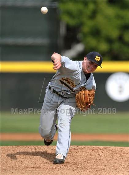 Thumbnail 2 in Notre Dame vs. Palm Beach Central (Anderson Bat National Classic) photogallery.