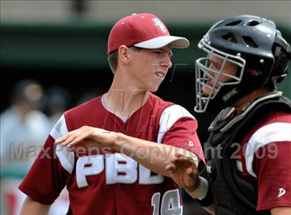 Thumbnail 1 in Notre Dame vs. Palm Beach Central (Anderson Bat National Classic) photogallery.