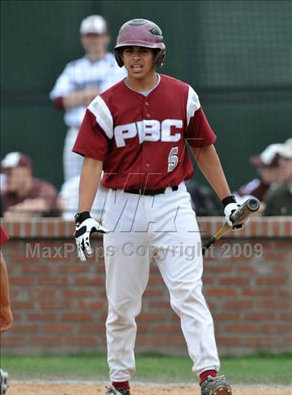 Thumbnail 2 in Notre Dame vs. Palm Beach Central (Anderson Bat National Classic) photogallery.