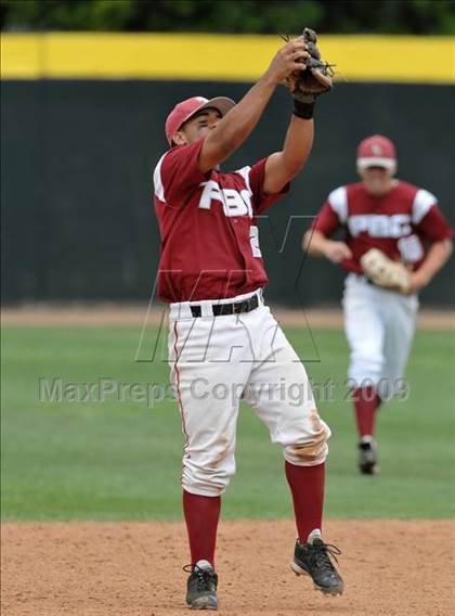 Thumbnail 1 in Notre Dame vs. Palm Beach Central (Anderson Bat National Classic) photogallery.