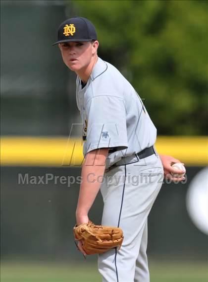 Thumbnail 1 in Notre Dame vs. Palm Beach Central (Anderson Bat National Classic) photogallery.