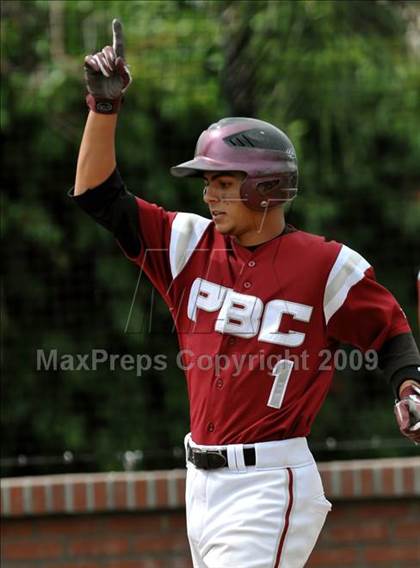 Thumbnail 3 in Notre Dame vs. Palm Beach Central (Anderson Bat National Classic) photogallery.
