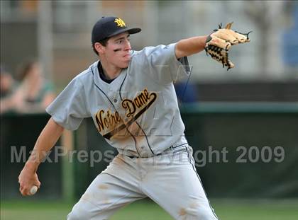 Thumbnail 2 in Notre Dame vs. Palm Beach Central (Anderson Bat National Classic) photogallery.