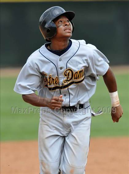 Thumbnail 1 in Notre Dame vs. Palm Beach Central (Anderson Bat National Classic) photogallery.