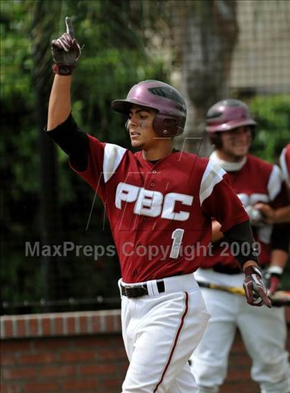 Thumbnail 2 in Notre Dame vs. Palm Beach Central (Anderson Bat National Classic) photogallery.