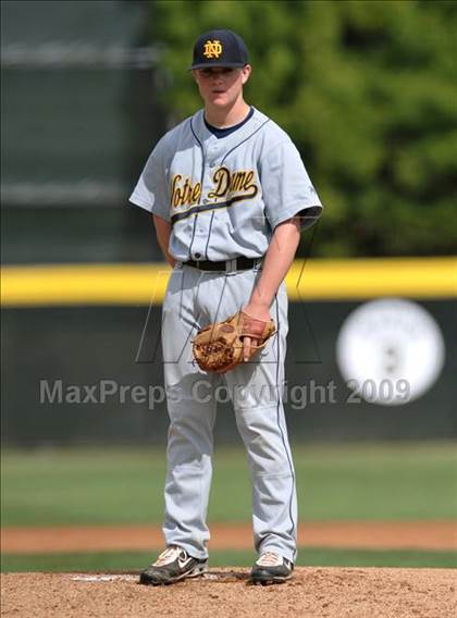 Thumbnail 1 in Notre Dame vs. Palm Beach Central (Anderson Bat National Classic) photogallery.