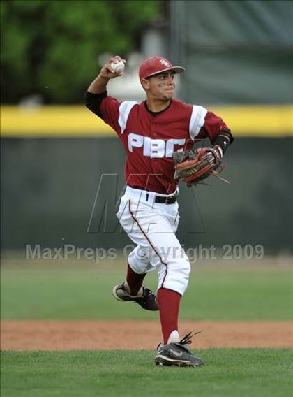 Thumbnail 2 in Notre Dame vs. Palm Beach Central (Anderson Bat National Classic) photogallery.