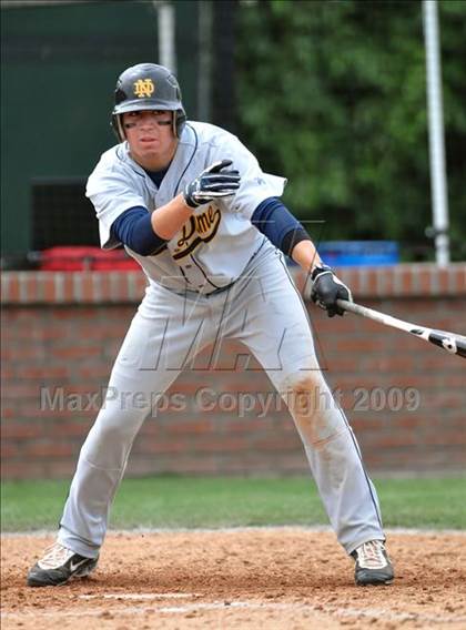 Thumbnail 2 in Notre Dame vs. Palm Beach Central (Anderson Bat National Classic) photogallery.