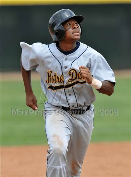 Thumbnail 3 in Notre Dame vs. Palm Beach Central (Anderson Bat National Classic) photogallery.