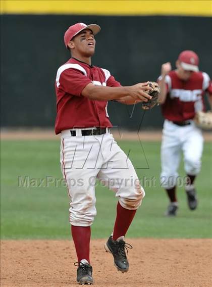 Thumbnail 2 in Notre Dame vs. Palm Beach Central (Anderson Bat National Classic) photogallery.