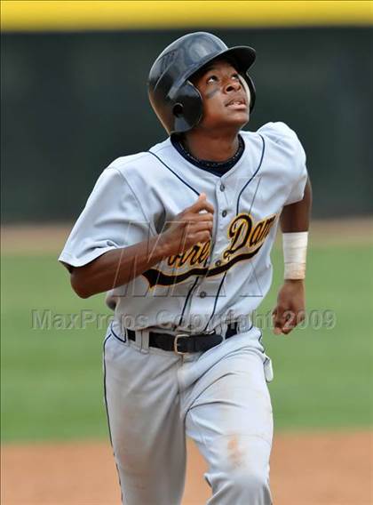 Thumbnail 2 in Notre Dame vs. Palm Beach Central (Anderson Bat National Classic) photogallery.