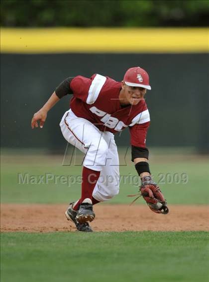 Thumbnail 1 in Notre Dame vs. Palm Beach Central (Anderson Bat National Classic) photogallery.