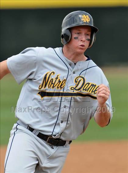 Thumbnail 2 in Notre Dame vs. Palm Beach Central (Anderson Bat National Classic) photogallery.