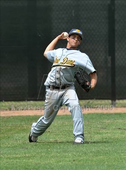 Thumbnail 1 in Notre Dame vs. Palm Beach Central (Anderson Bat National Classic) photogallery.