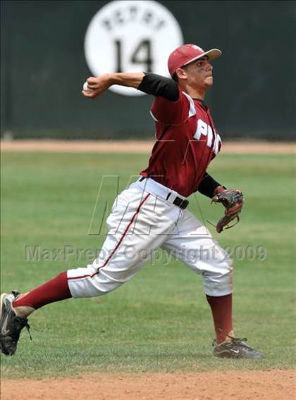 Thumbnail 1 in Notre Dame vs. Palm Beach Central (Anderson Bat National Classic) photogallery.
