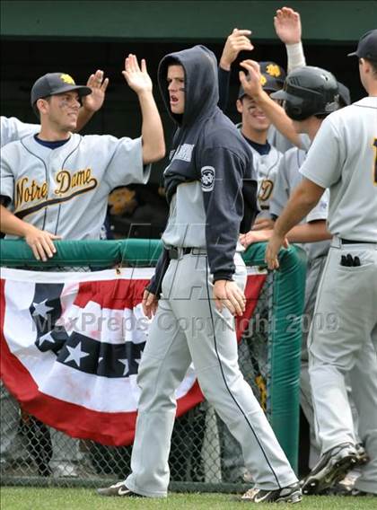 Thumbnail 3 in Notre Dame vs. Palm Beach Central (Anderson Bat National Classic) photogallery.