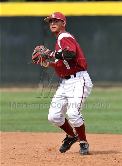 Thumbnail 2 in Notre Dame vs. Palm Beach Central (Anderson Bat National Classic) photogallery.
