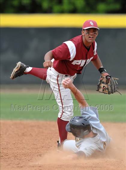 Thumbnail 1 in Notre Dame vs. Palm Beach Central (Anderson Bat National Classic) photogallery.