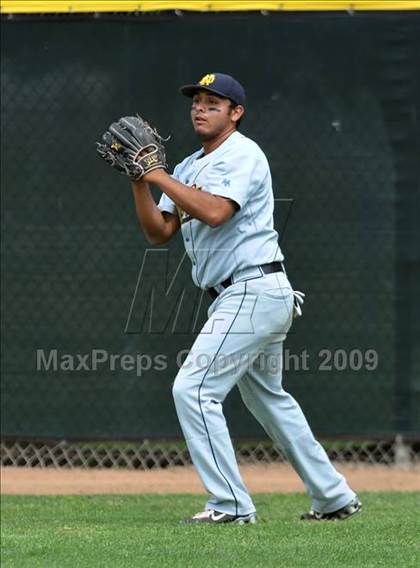 Thumbnail 1 in Notre Dame vs. Palm Beach Central (Anderson Bat National Classic) photogallery.