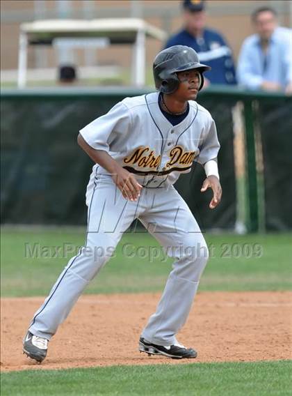 Thumbnail 2 in Notre Dame vs. Palm Beach Central (Anderson Bat National Classic) photogallery.