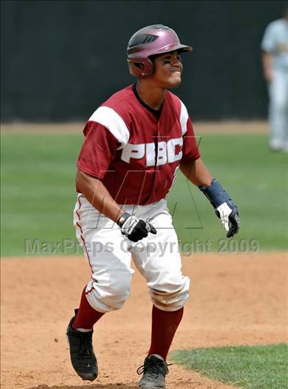 Thumbnail 3 in Notre Dame vs. Palm Beach Central (Anderson Bat National Classic) photogallery.