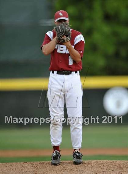 Thumbnail 2 in Notre Dame vs. Palm Beach Central (Anderson Bat National Classic) photogallery.