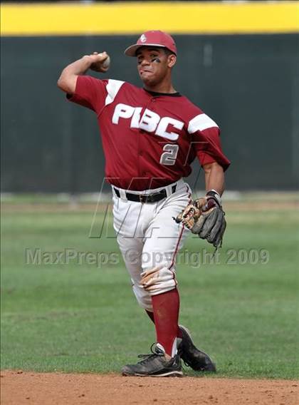 Thumbnail 3 in Notre Dame vs. Palm Beach Central (Anderson Bat National Classic) photogallery.