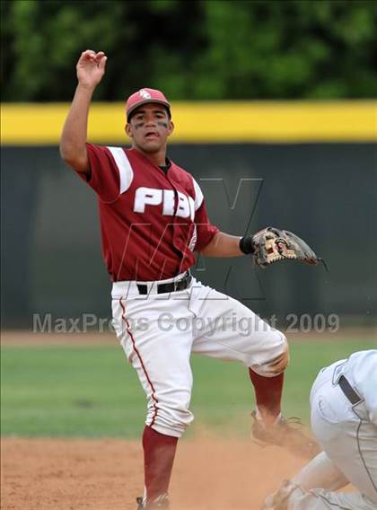 Thumbnail 1 in Notre Dame vs. Palm Beach Central (Anderson Bat National Classic) photogallery.