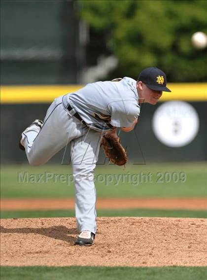 Thumbnail 1 in Notre Dame vs. Palm Beach Central (Anderson Bat National Classic) photogallery.