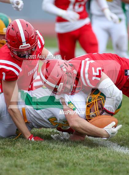 Thumbnail 3 in Wyalusing Valley vs. Mount Carmel (PIAA District IV 2A Quarterfinal) photogallery.
