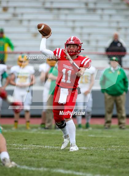 Thumbnail 1 in Wyalusing Valley vs. Mount Carmel (PIAA District IV 2A Quarterfinal) photogallery.