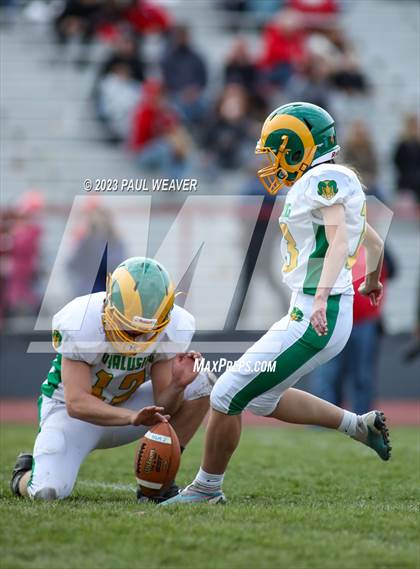 Thumbnail 1 in Wyalusing Valley vs. Mount Carmel (PIAA District IV 2A Quarterfinal) photogallery.