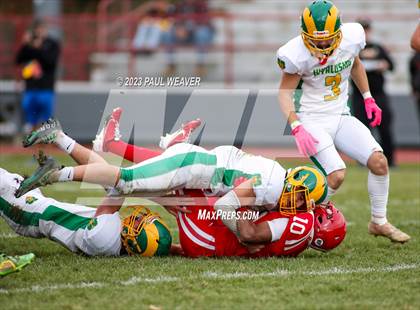 Thumbnail 1 in Wyalusing Valley vs. Mount Carmel (PIAA District IV 2A Quarterfinal) photogallery.