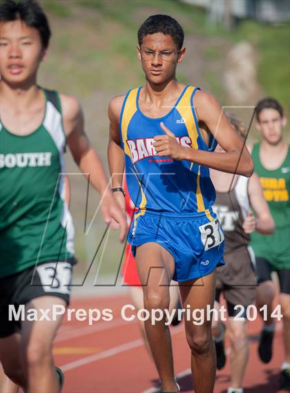 Thumbnail 1 in Redondo Nike Invitational (Boys 3200M) photogallery.